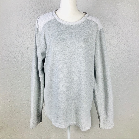 TOMMY BAHAMA | Gray Long Sleeve Sweater Large - Picture 3 of 5
